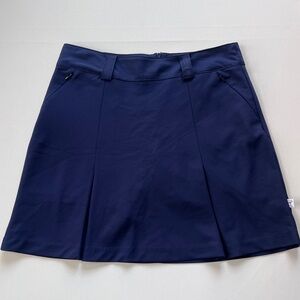 Maggie Lane Golf Skirt Navy Blue pleated 6